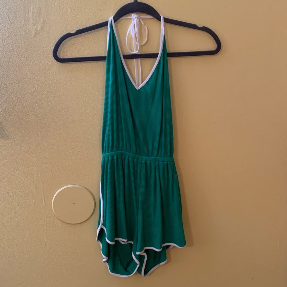 Size Small Forever 21 Open Back Neck Tie Romper